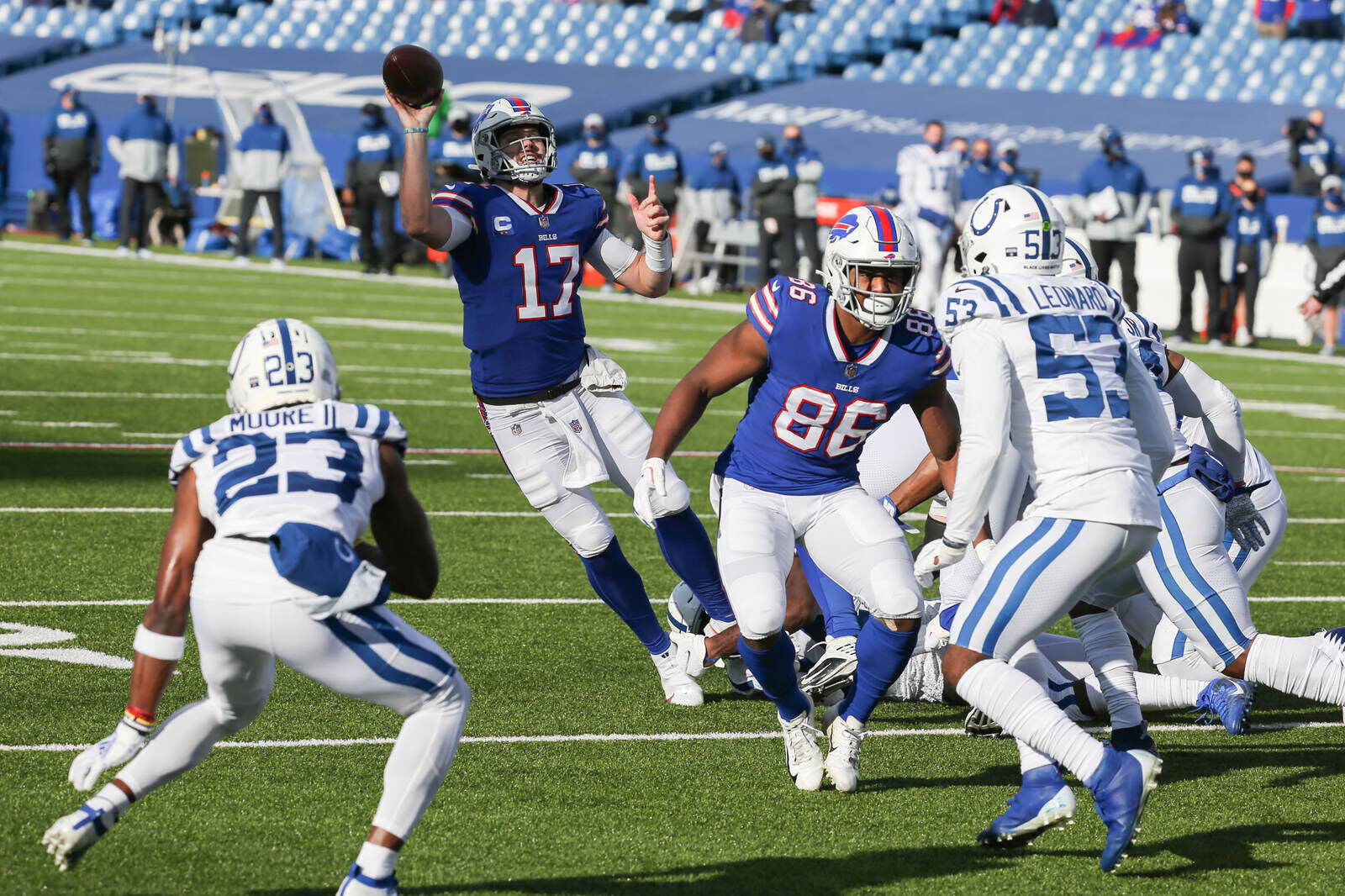 Allen accurate under pressure